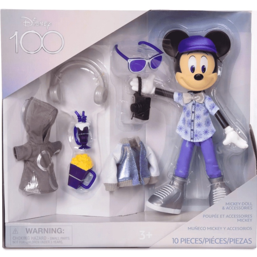Disney’s  100 Years of Wonder Mickey Doll and Accessories Set